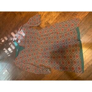 Market & Spruce Dress Pink/Green Size XL